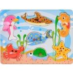Daffi Ukladanka wood - sea animals