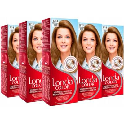 Londa Color barva na vlasy Střední Blond 8/13 Zářivá Barva x5