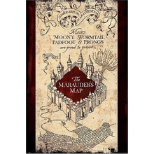 Plakát 61x91,5cm – Harry Potter - The Marauders Map