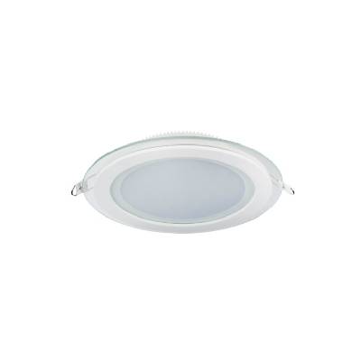 LED ПАНЕЛ VITO КРЪГЪЛ СТЪКЛЕН ЗА ВГРАЖДАНЕ LENA-RG Φ160x40мм 12W 1128Lm 3000K (2023430)