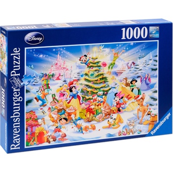 Ravensburger Пъзел Ravensburger от 1000 части - Дисни Коледа (19287)