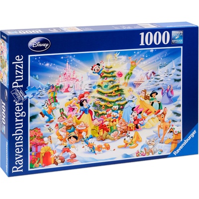 Ravensburger Пъзел Ravensburger от 1000 части - Дисни Коледа (19287)