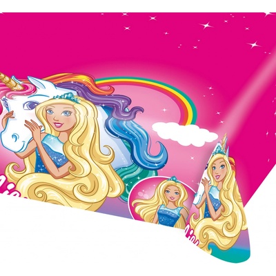 Amscan Obrus Barbie Dreamtopia 120x180