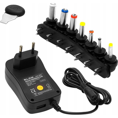Univerzální napájecí adaptér 3-12V 2A Blow ZI2000 s USB