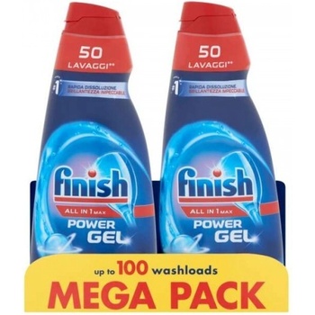 Finish Power gél do umývačky riadu 2 x 1 l