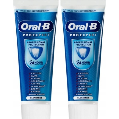 Oral B Pro Expert Professional Protection pre ochranu ďasien 2 x 75 ml