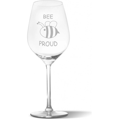 Sablio Sklenička na víno Bee proud 490 ml