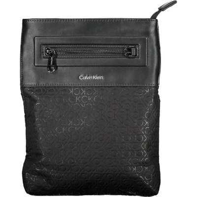 Calvin Klein praktická pánska crossbody taška Čierna