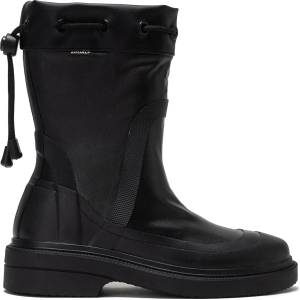Ecoalf Дамски гумени ботуши Ecoalf Women's Anamaria Rainboot Low Wellington boots - Total Black - размер 41 (EU) (131-0220-0216)