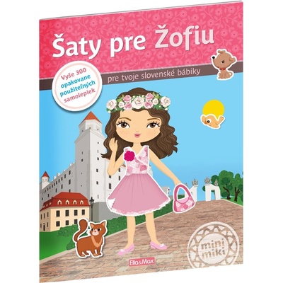 Šaty pre ŽOFIU Kniha samolepiek
