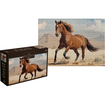 Interdruk - Puzzle Brown wild horse - 1 000 piese