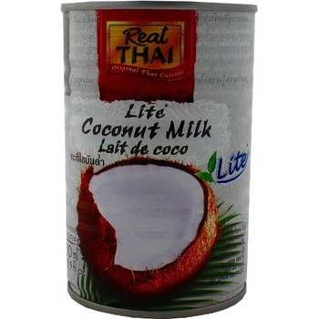 Real Thai Lite Kokosové mléko 400 ml