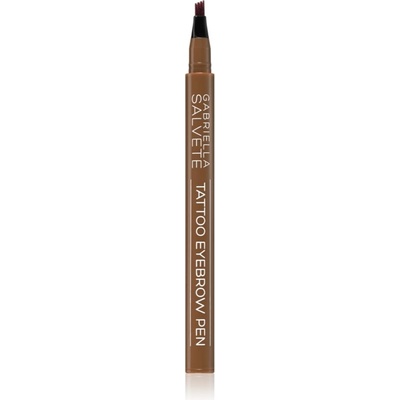 Gabriella Salvete Tattoo Eyebrow Pen маркер за вежди цвят 02 Brown 0, 28 гр