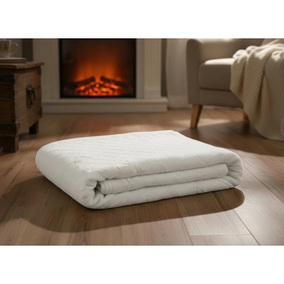BBK deka z mikrovlákna Tiles světle šedá 150x200
