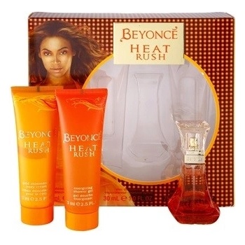 Beyonce Heat Rush EDT 30 ml + tělový krém 75 ml + sprchový gel 75 ml dárková sada