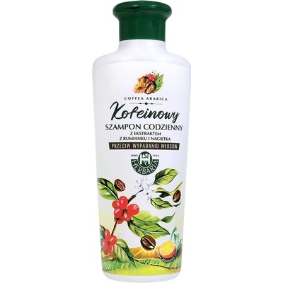 Herbaria šampon kofeinový Banfi pro každodenní použití s heřmánkem a měsíčkem lékařským 250 ml