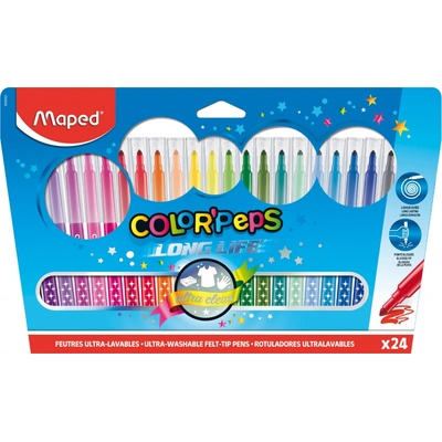 Maped ColorPeps Long Life 24 farieb