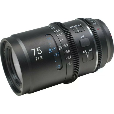 SIRUI Astra 75mm T1.8 1.33X L Mount, Blue Flare AST-75-LB