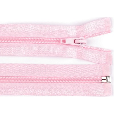 Spirálový zip No 5 délka 45 cm bundový POL Varianta: 133 růžová světlá, Balení: 1 ks 12516/604/103962