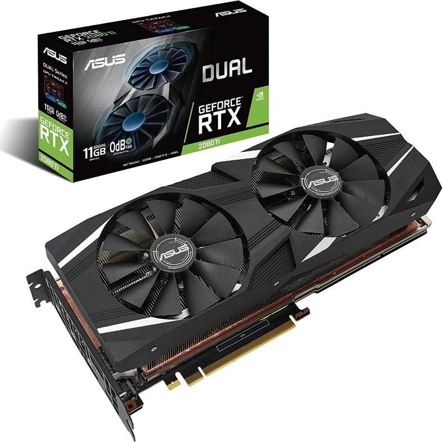 中古美品★ASUS GEFORCE RTX DUAL-RTX2080TI 11G ASUS 〔中古〕GeForce RTX 2080Ti TURBO-RTX2080TI-11G（中古保証1ヶ月