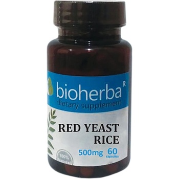 Image 1 of Bioherba Red Yeast Rice 400 mg [60 капсули]