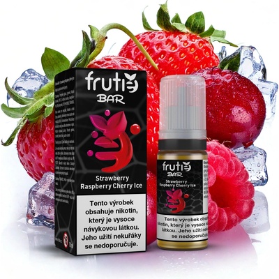 Frutie BAR Strawberry, Raspberry, Cherry Ice 10 ml 20 mg