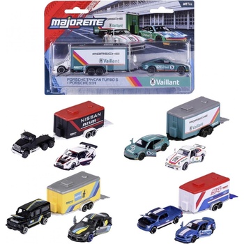 Majorette - Колички с ремарке Race Trailer 8502003001 (8502003001)