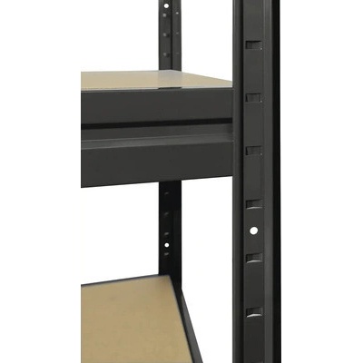Kaiserthal Regál Heavy Rack 1770 x 2000 x 600 mm 4 police šedá – Zboží Dáma