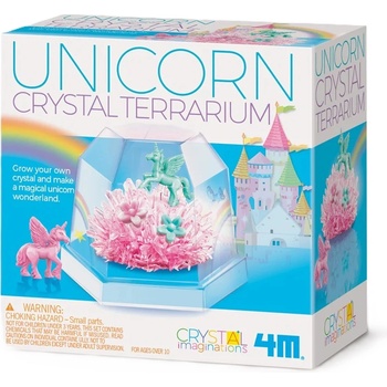 4M Научен комплект 4M - Кристален терариум с еднорози (4m-03923)