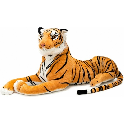 Dear Bear Plyšový tiger 90 cm - oranžový