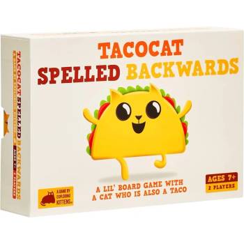 Exploding Kittens Настолна игра за двама Tacocat Spelled Backwards - парти (TACO-CORE-1)