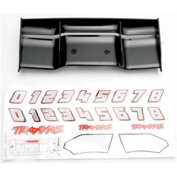 Traxxas крило черно, стикери: Revo