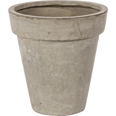 Bizzotto ДЕКОРАТИВНА САКСИЯ cement 37x38cm БЕЖОВА (0790503)