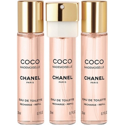 Chanel Coco Mademoiselle toaletná voda dámska 3 x 20 ml náplň