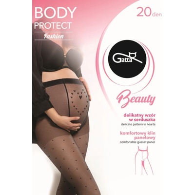 Gatta Чорапогащник за бремени body protect 02 eh-82116-nero - Черен, размер 3-m