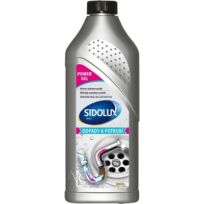 SIDOLUX Professional gelový čistič odpadů a potrubí 500 ml