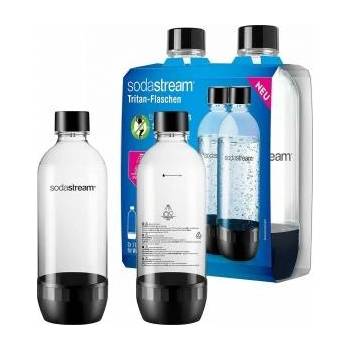 SodaStream PET Bottle Duo Pack (2 Bottles, 1L, black) (3000242)