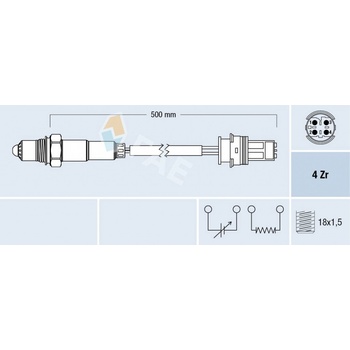 Lambda sonda FAE 77504