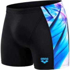 arena dynamism aquashort black/neon blue l - uk36
