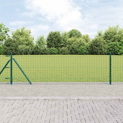 OMAXI Evropský plot s betonovou základnou 50 x 0,6 m Zelená Síťovina 242211
