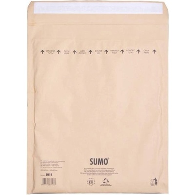 Bublinkové obálky recyklované SUMO 28,5x36cm hnedé