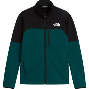 The North Face Детско поларено яке The North Face Kid's Teen Hike Midlayer Full Zip Fleece jacket - Pacific Teal / TNF Black (703-7940-0214)