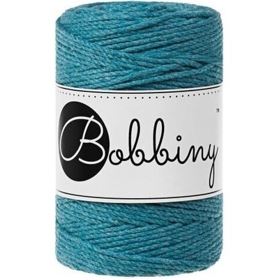 Bobbiny 3PLY Macramé Rope 1, 5 mm 100 m Teal юта (TD-E023)