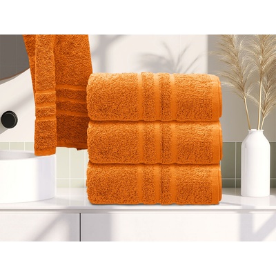 Textilomanie ručník Comfort 50 x 100 cm oranžový