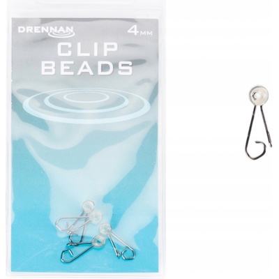 Drennan Karabinka Clip Beads veľ.4 mm 5 ks