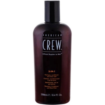 American Crew 3-IN-1 250 ml 3в1 шампоан, балсам и душ гел за мъже