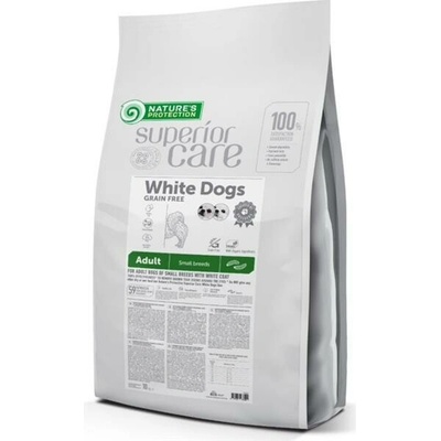 Nature's Protection Superior Care Dog White Dogs Adult Small Breed GF Insect 10 kg