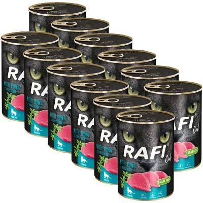 Rafi Cat Sterilised Paté with Tuna 12 x 400 g
