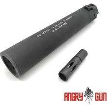 Angry Gun QD tlumič pro KSC KWA Umarex MP7 A1 GBB 12+ mm Černá