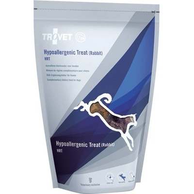 TROVET Hypoallergenic Treat HRT with rabbit pochoutka pro psy 250 g